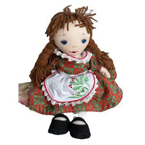 Jim Shore Best Pals Holiday “Kathy Doll” Rag Doll Toy Numbered Gift 628/5000